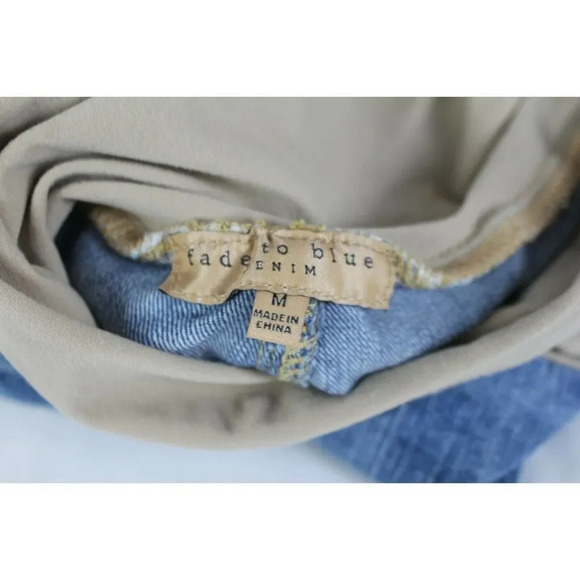 ladies maternity Fade to Blue shorts - Picture 3 of 3